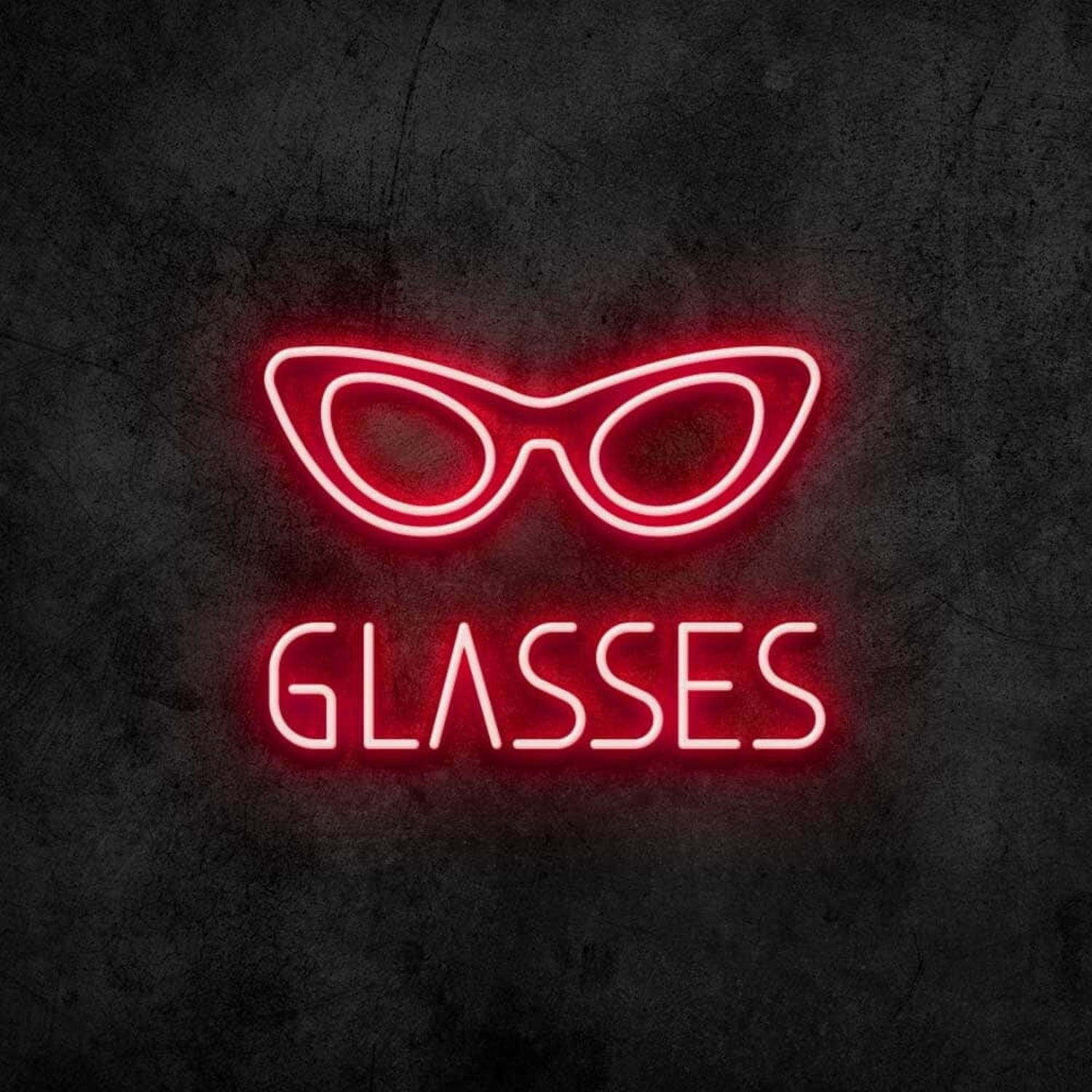Glasses Led Neon Sign For Fashion And Optical Shops | Shineneon
