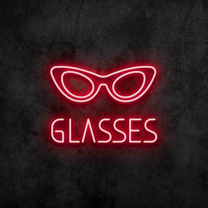 Glasses Led Neon Sign For Fashion And Optical Shops | Shineneon
