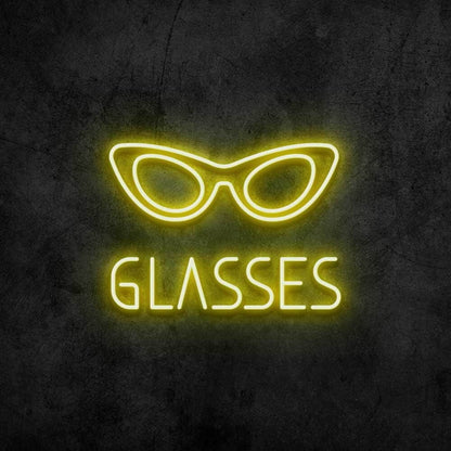 Glasses Led Neon Sign For Fashion And Optical Shops | Shineneon