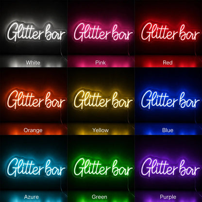 Glitter Bar LED Neon Sign - Shineneon
