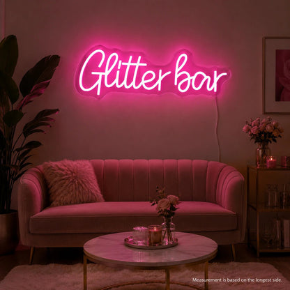 Glitter Bar LED Neon Sign - Shineneon