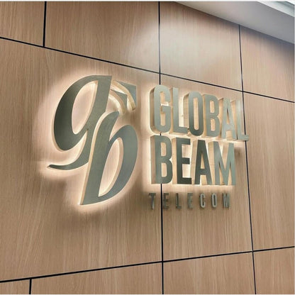 Global Beam Telecom Gb 3D Backlit Channel Letters Led Light Sign - Shineneon