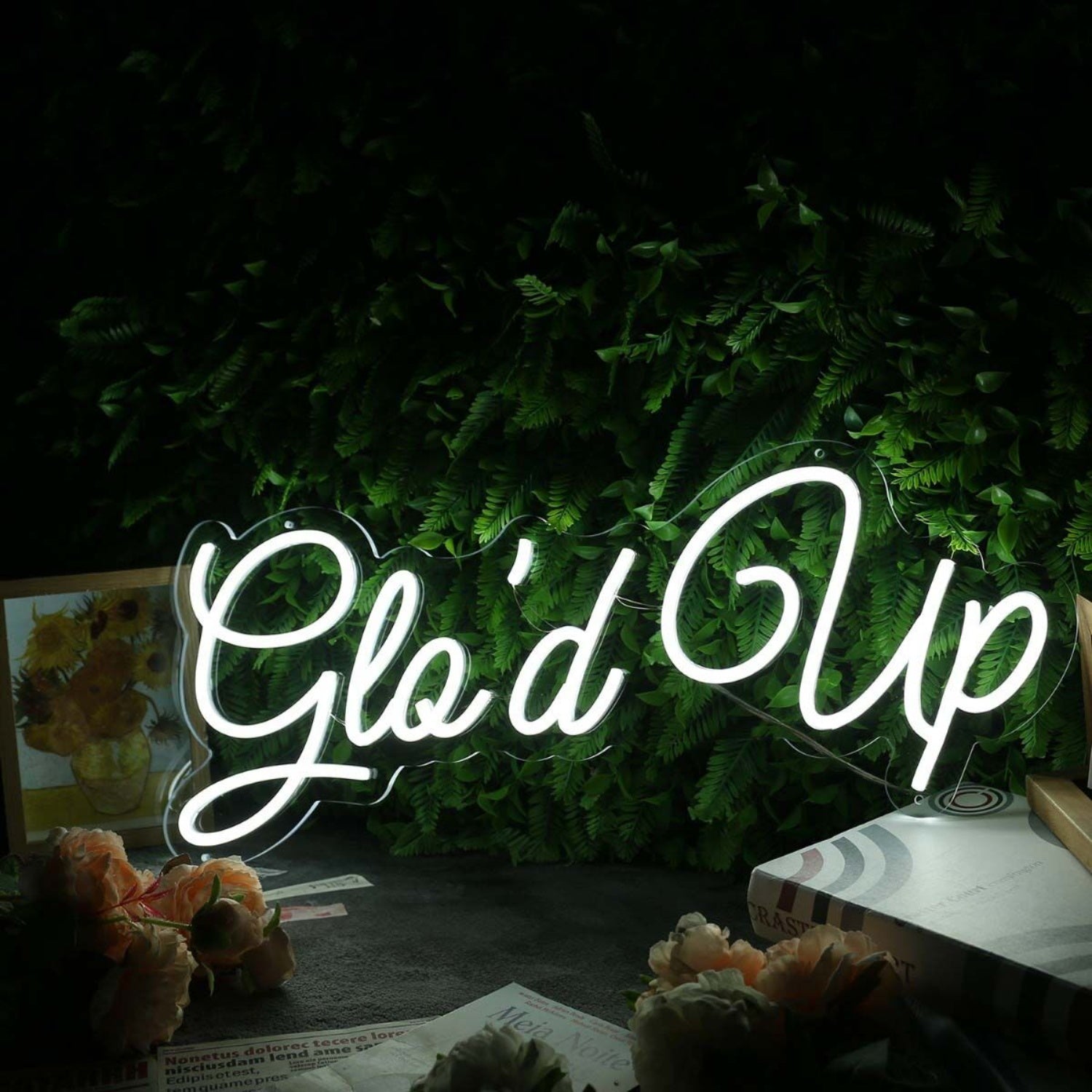 Glod Up White Led Neon Sign - Shineneon