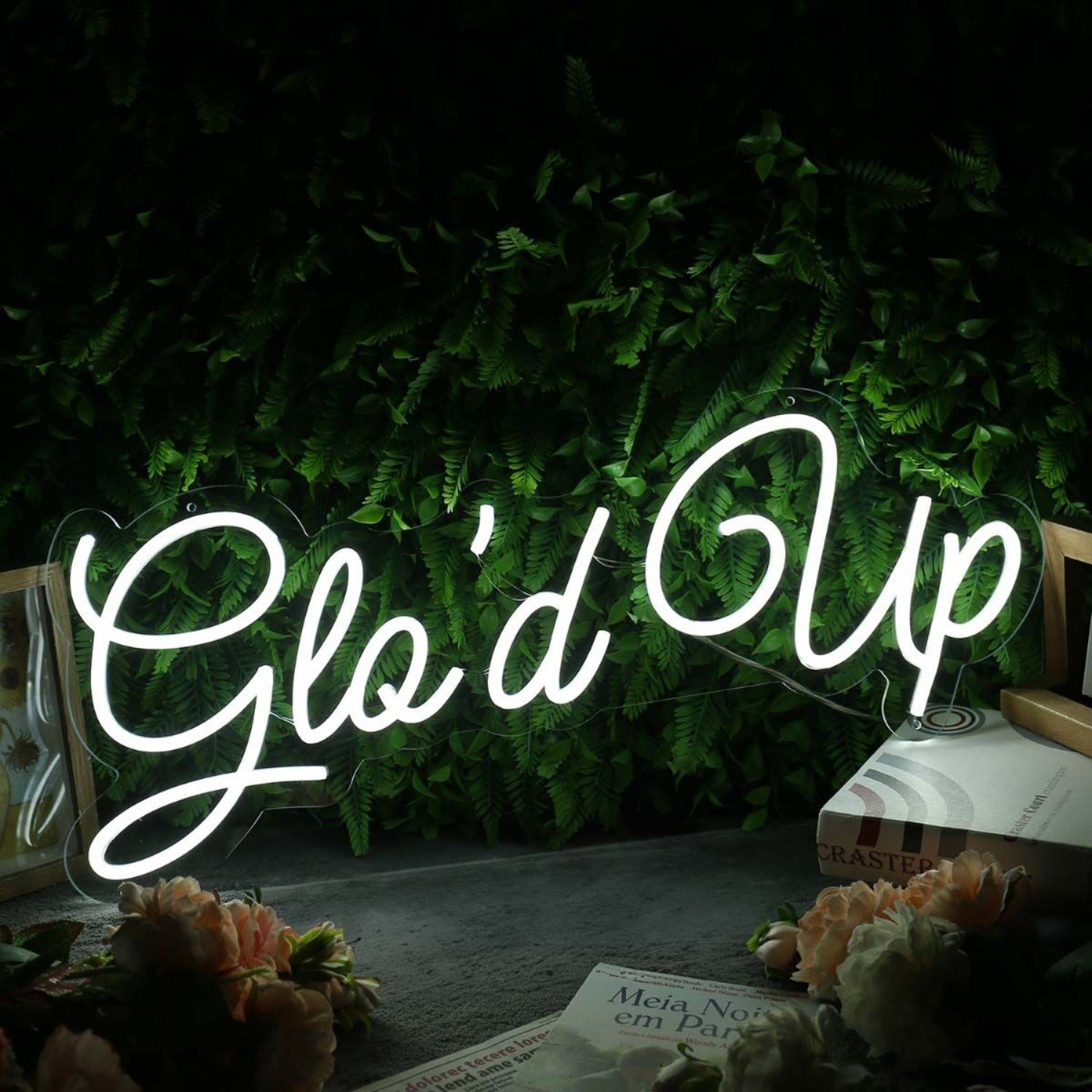 Glod Up White Led Neon Sign - Shineneon