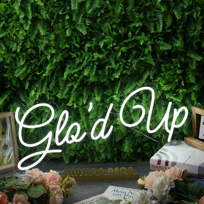 Glod Up White Led Neon Sign - Shineneon