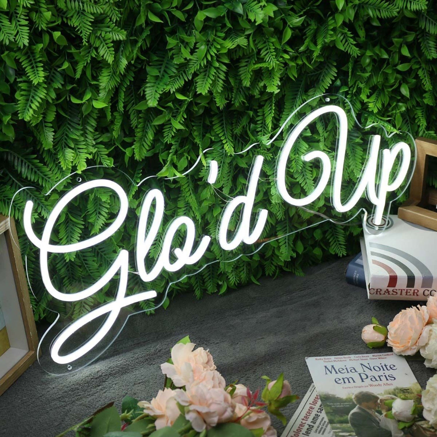 Glod Up White Led Neon Sign - Shineneon