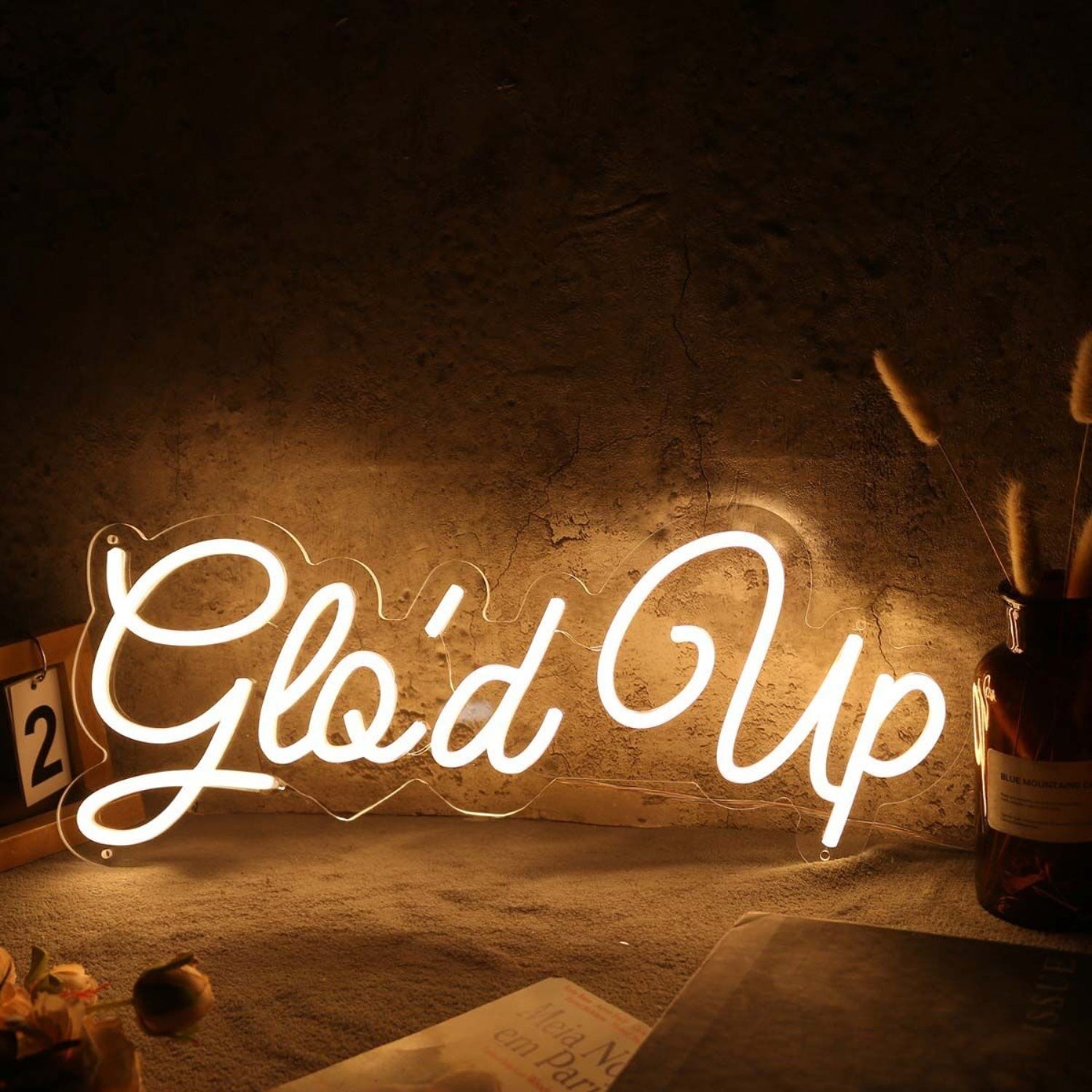 Glod Up Yellow Led Neon Sign - Shineneon