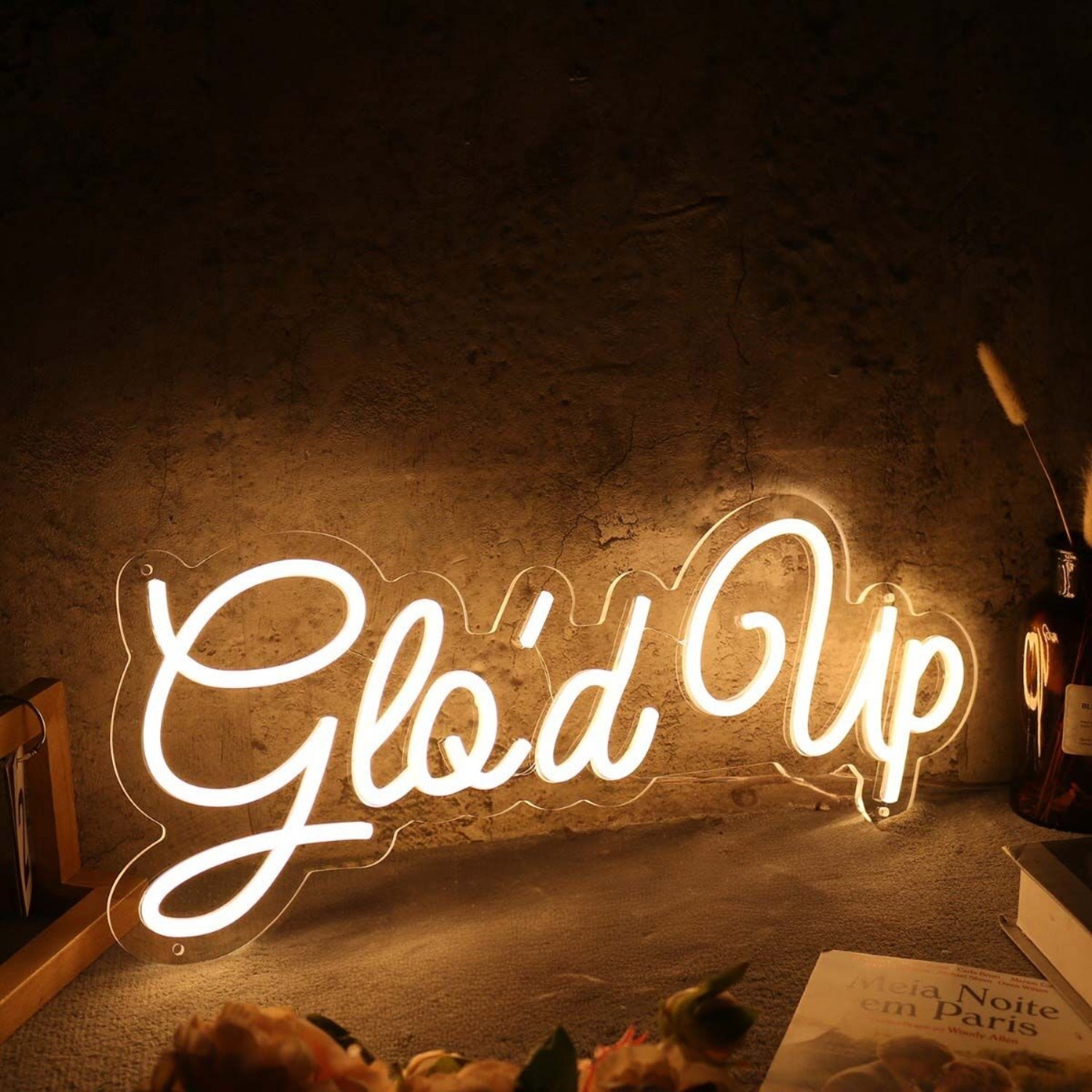 Glod Up Yellow Led Neon Sign - Shineneon