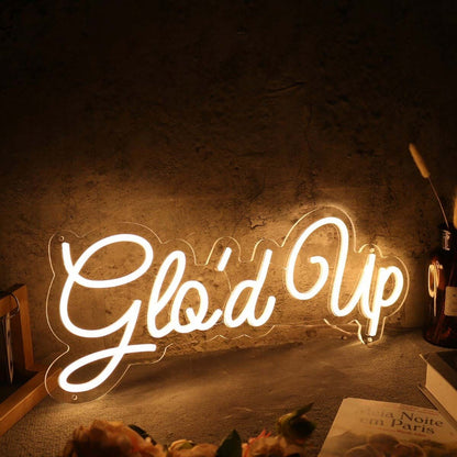 Glod Up Yellow Led Neon Sign - Shineneon