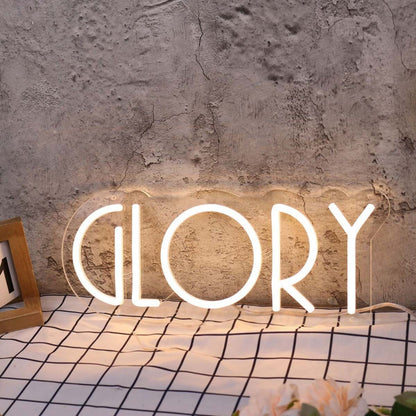 Glory Yellow Led Neon Sign - Shineneon