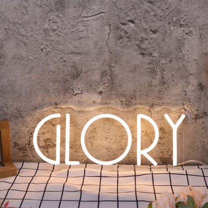Glory Yellow Led Neon Sign - Shineneon