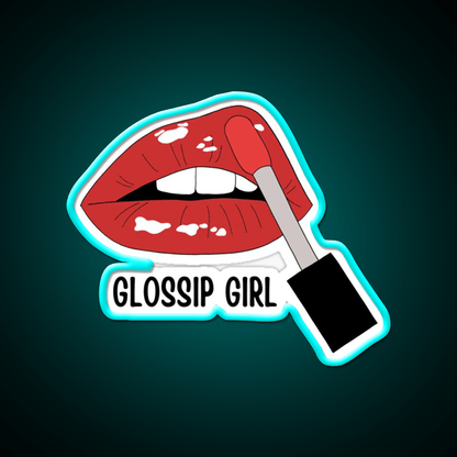 Glossip Girl Nail Salon Led Neon Sign Rgb Color - Shineneon