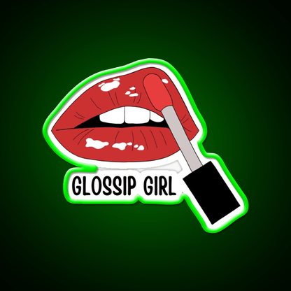 Glossip Girl Nail Salon Led Neon Sign Rgb Color - Shineneon