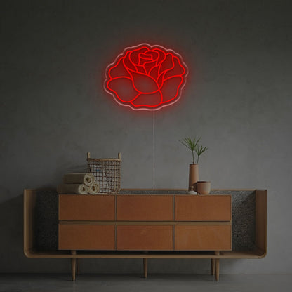 Glow Of Wonderful Rose Led Neon Sign | Shineneon