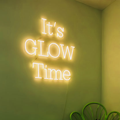 Glow Time Illuminate Your Space With Radiant Vibes | Shineneon