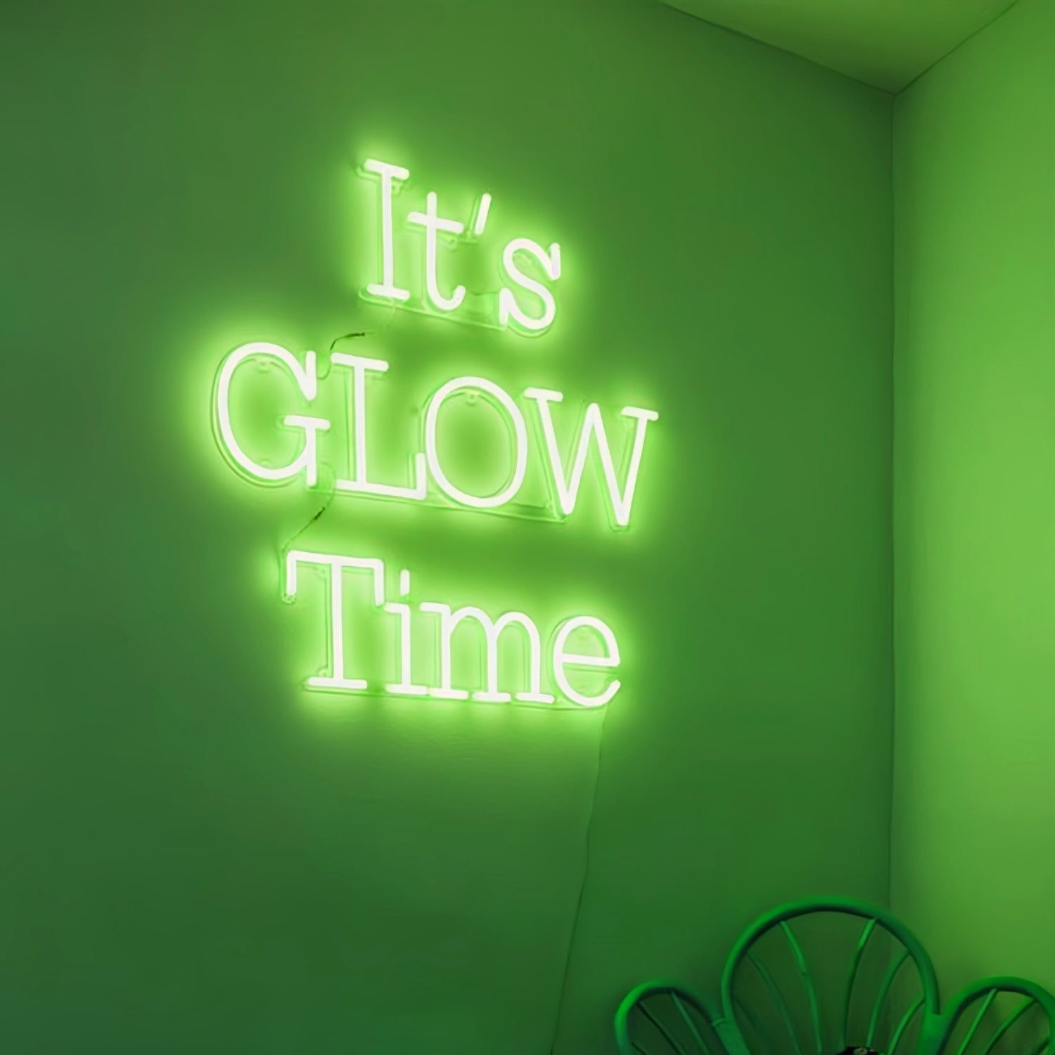 Glow Time Illuminate Your Space With Radiant Vibes | Shineneon