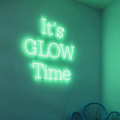 Glow Time Illuminate Your Space With Radiant Vibes | Shineneon