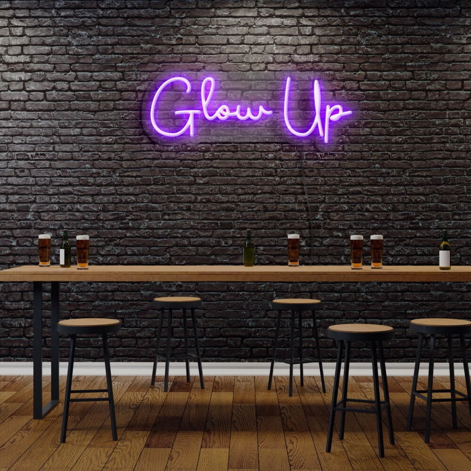 Glow Up Led Neon Sign | Shineneon