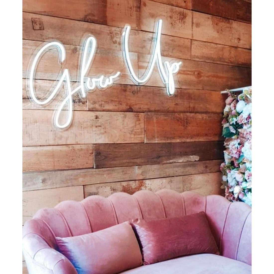 Glow Up Led Sign Business Neon Sign - Shineneon