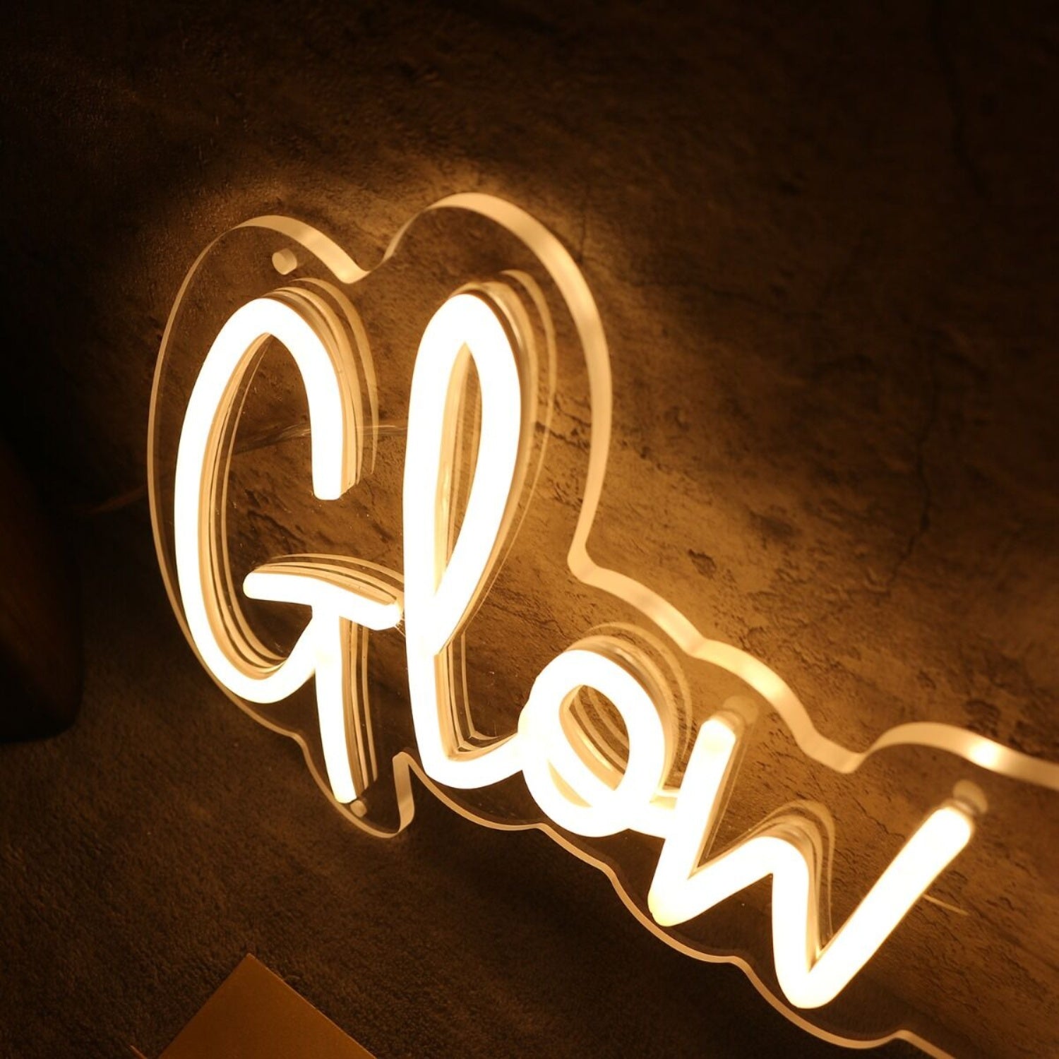 Glow Up Yellow Led Neon Sign - Shineneon
