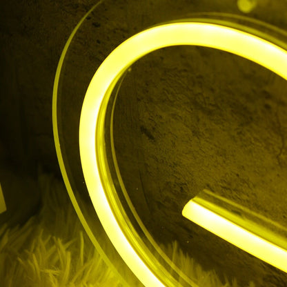 Glow Yellow Led Neon Sign - Shineneon