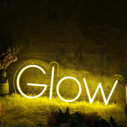 Glow Yellow Led Neon Sign - Shineneon