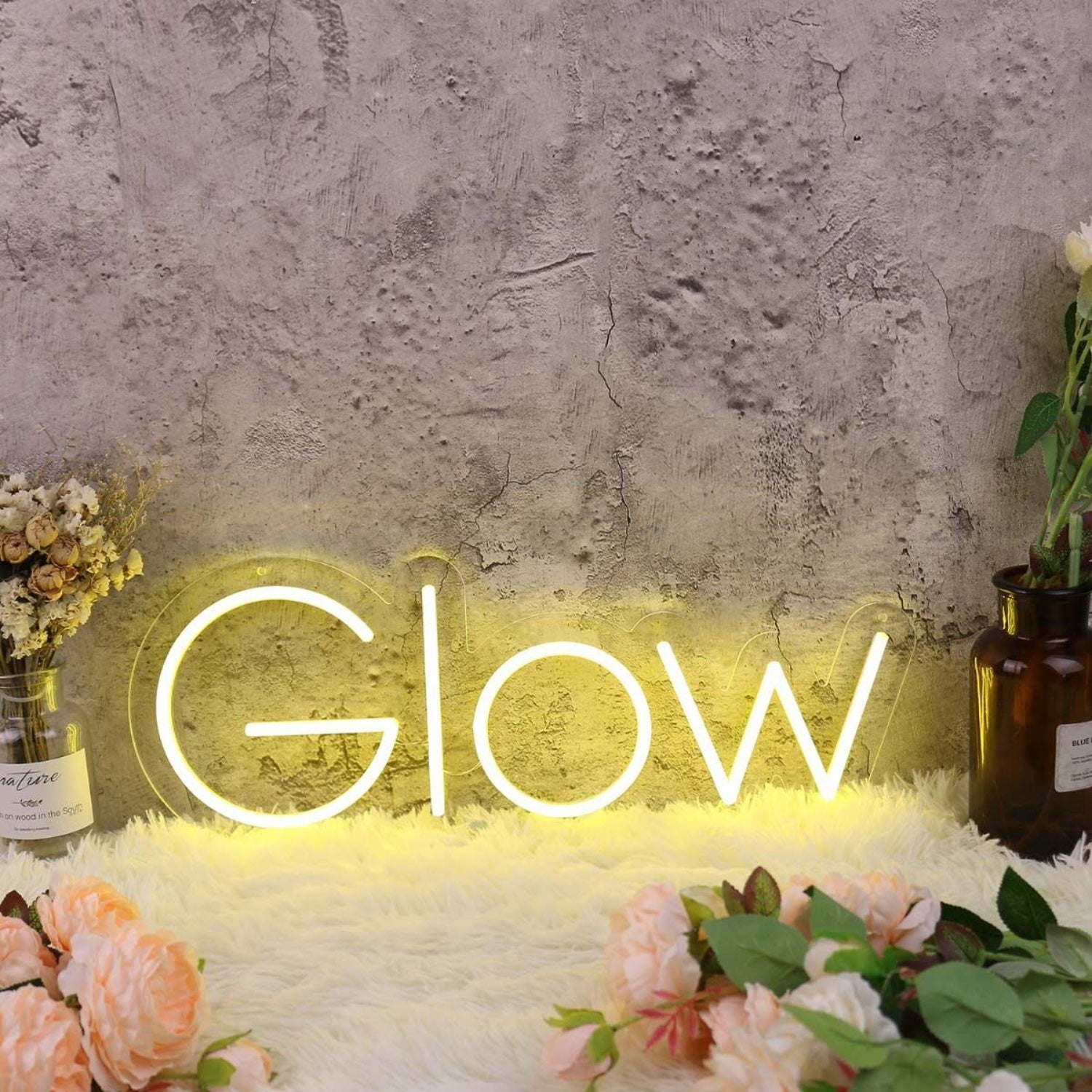 Glow Yellow Led Neon Sign - Shineneon
