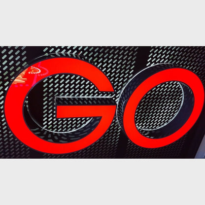 Go 3D Frontlit Channel Letters Led Light Sign - Shineneon