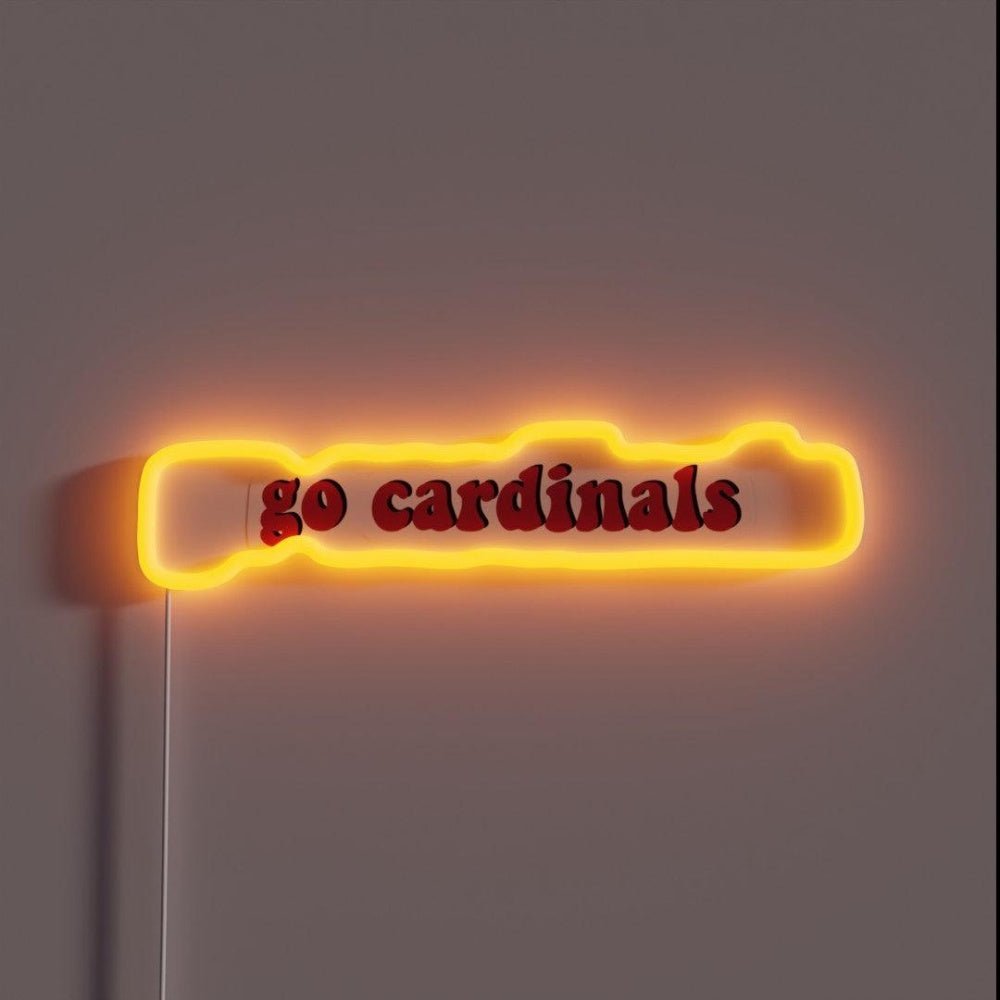 Go Arizona Cardinals Rgb Led Neon Sign - Shineneon