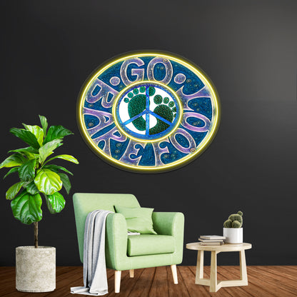 Go Barefoot Wall Artwork Neon Signs