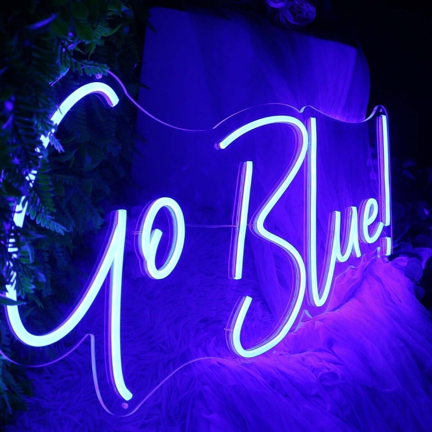 Go Blue Custom Led Neon Sign - Shineneon