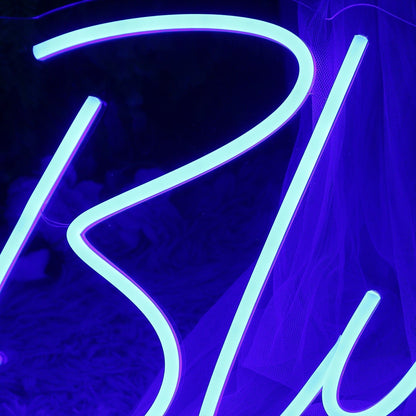 Go Blue Custom Led Neon Sign - Shineneon