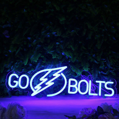 Go Bolts Blue Led Neon Sign - Shineneon