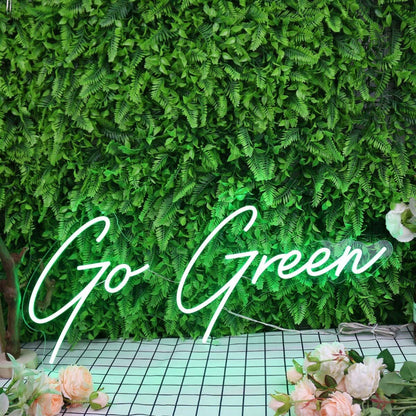 Go Green Custom Led Neon Sign - Shineneon
