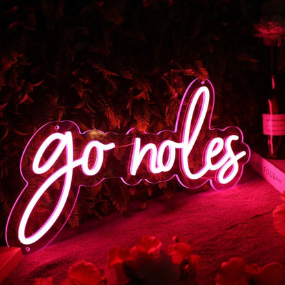 Go Noles Red Led Neon Sign - Shineneon