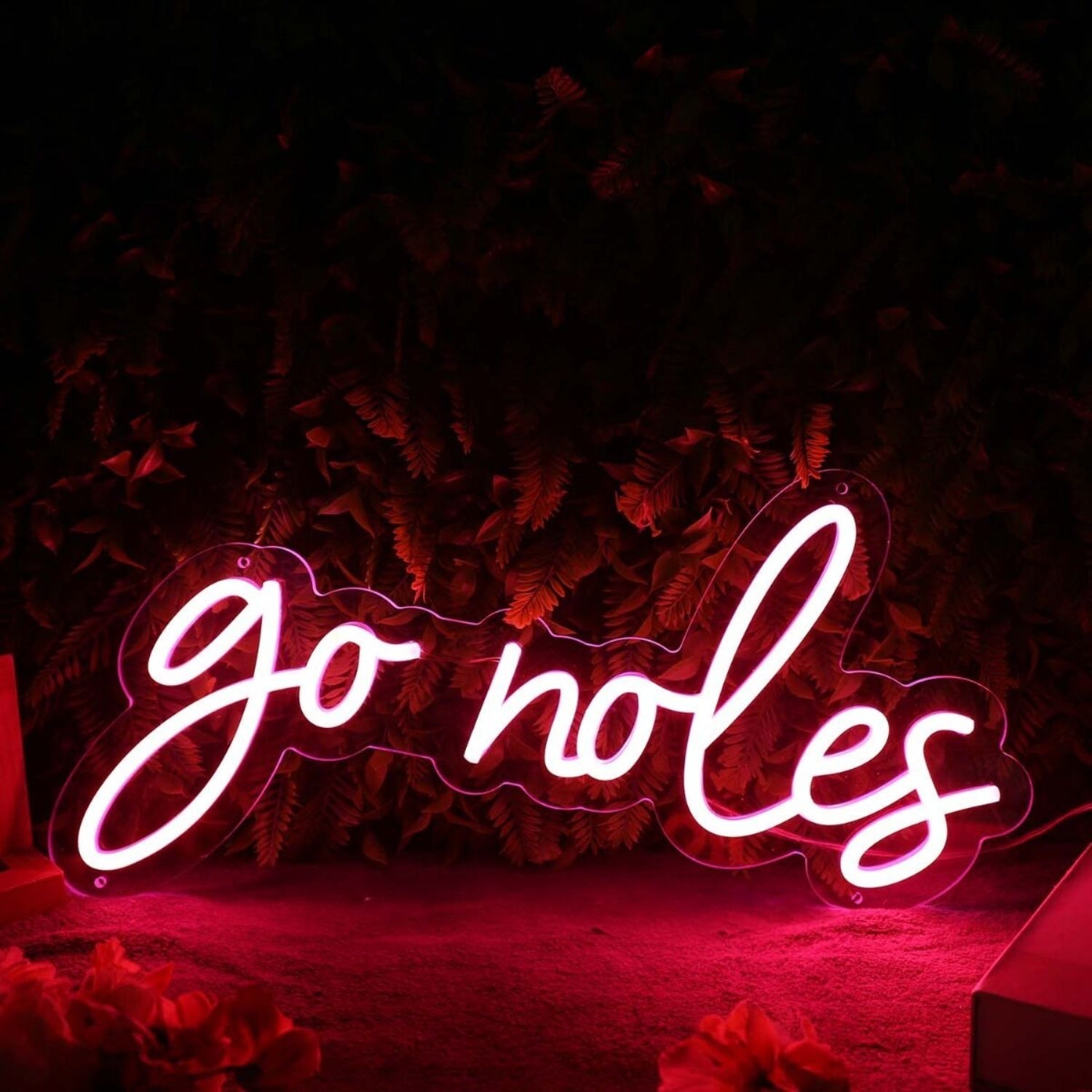 Go Noles Red Led Neon Sign - Shineneon