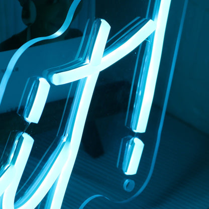 Go On Diet Blue Led Neon Sign - Shineneon