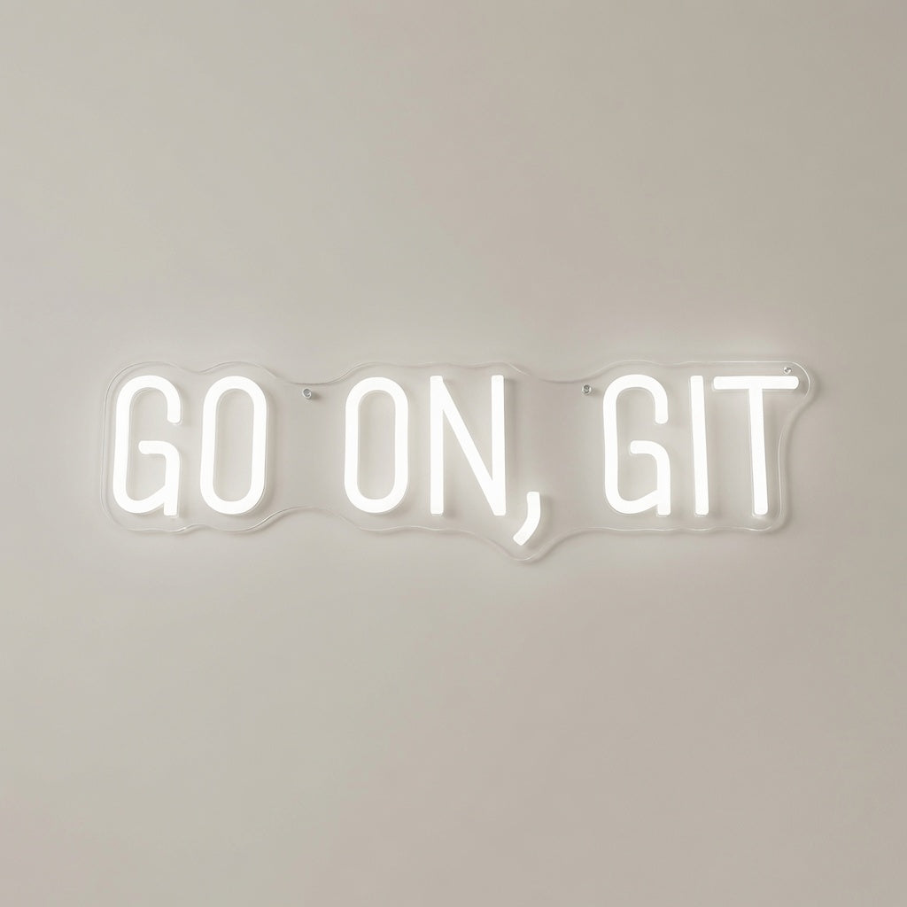 Go On Git LED Neon Sign - 01 Original Product Image