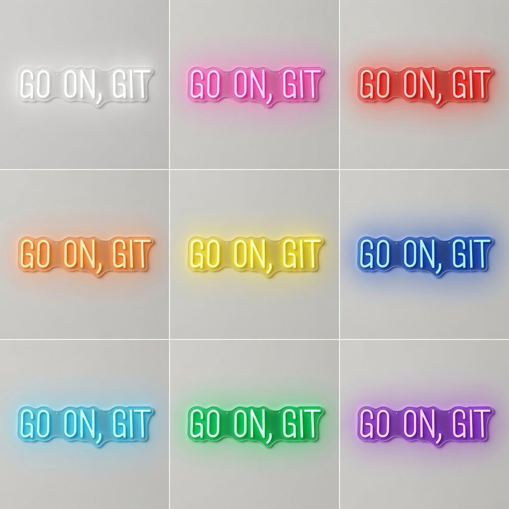 Go On Git LED Neon Sign - Shineneon