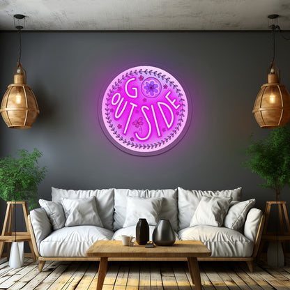 Go Where You Feel Most Alive Artwork Neon Led Signs