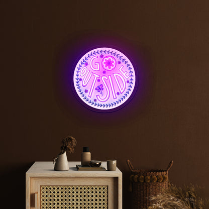 Go Where You Feel Most Alive Artwork Neon Led Signs