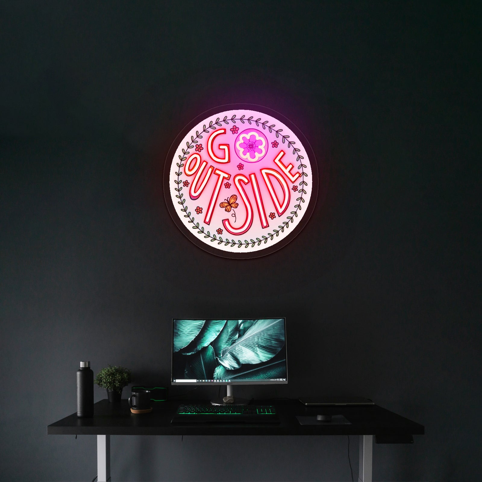 Go Where You Feel Most Alive Artwork Neon Led Signs
