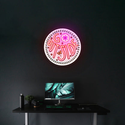 Go Where You Feel Most Alive Artwork Neon Led Signs