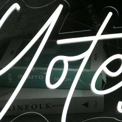 Go Yotes White Led Neon Sign - Shineneon