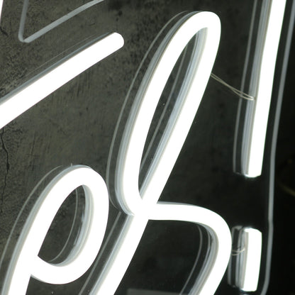 Go Yotes White Led Neon Sign - Shineneon