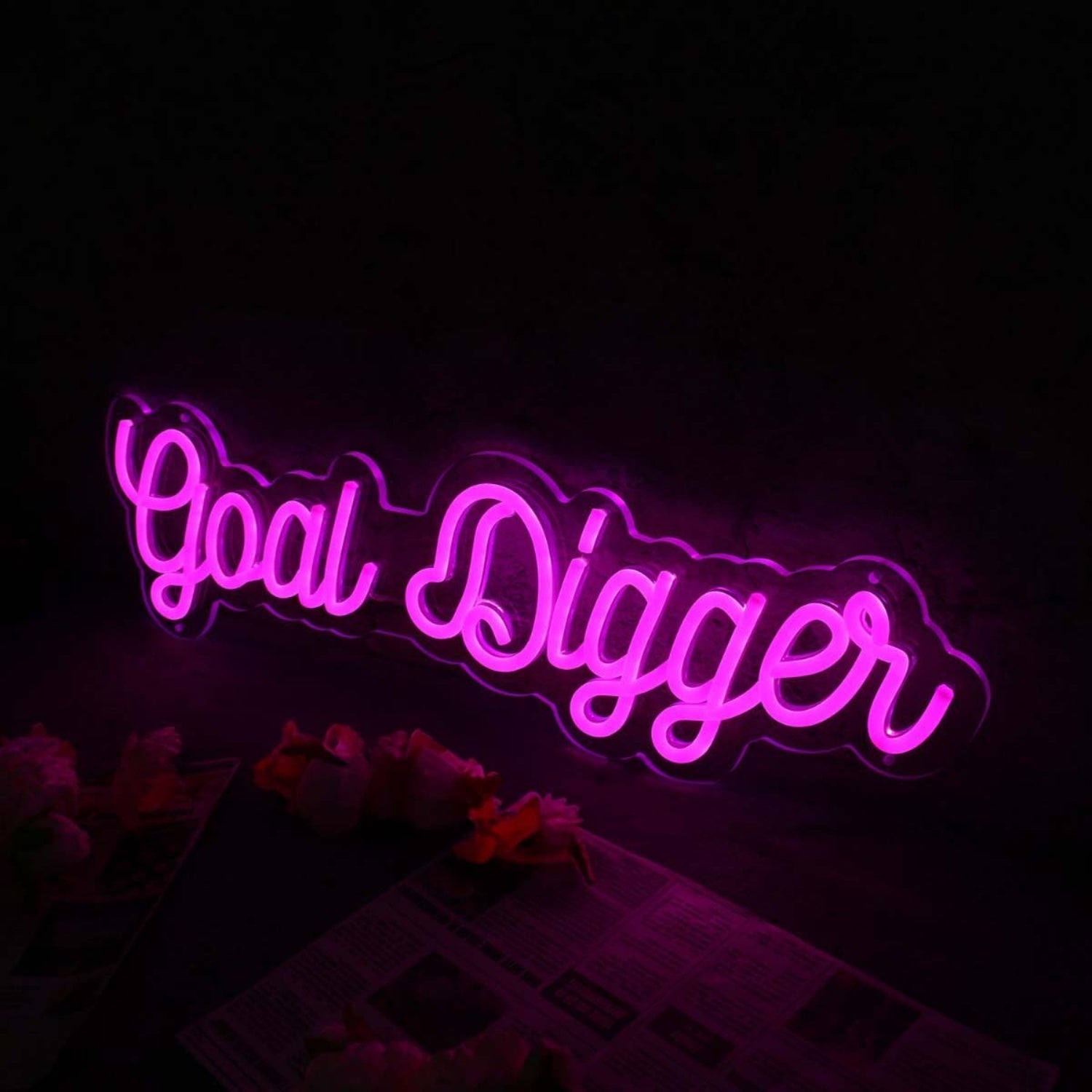 Goal Diggen Pink Led Neon Sign - Shineneon