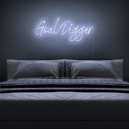Goal Digger Led Neon Sign Ambitious Spaces | Shineneon