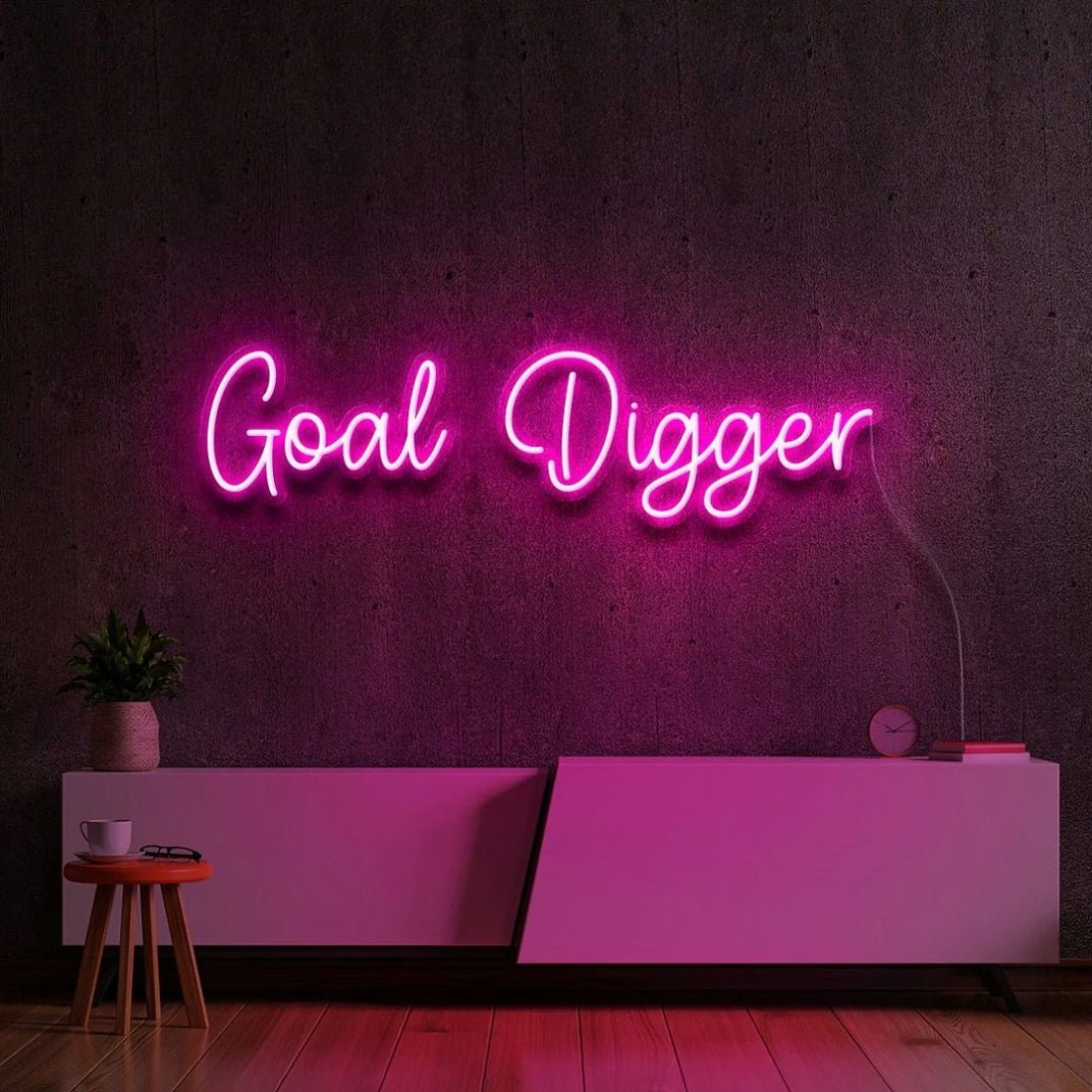 Goal Digger Led Sign Business Neon Sign - Shineneon