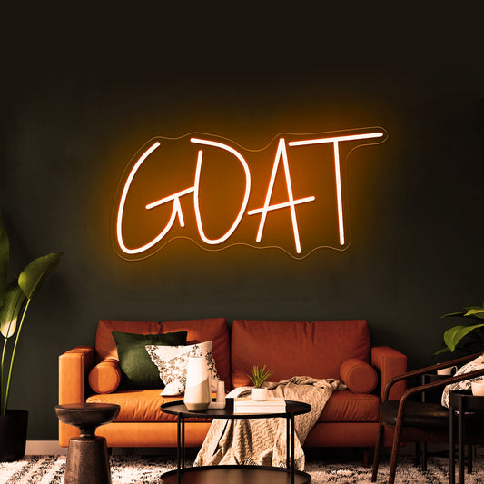 Goat Cheap Led Neon Sign With Fast Shipping