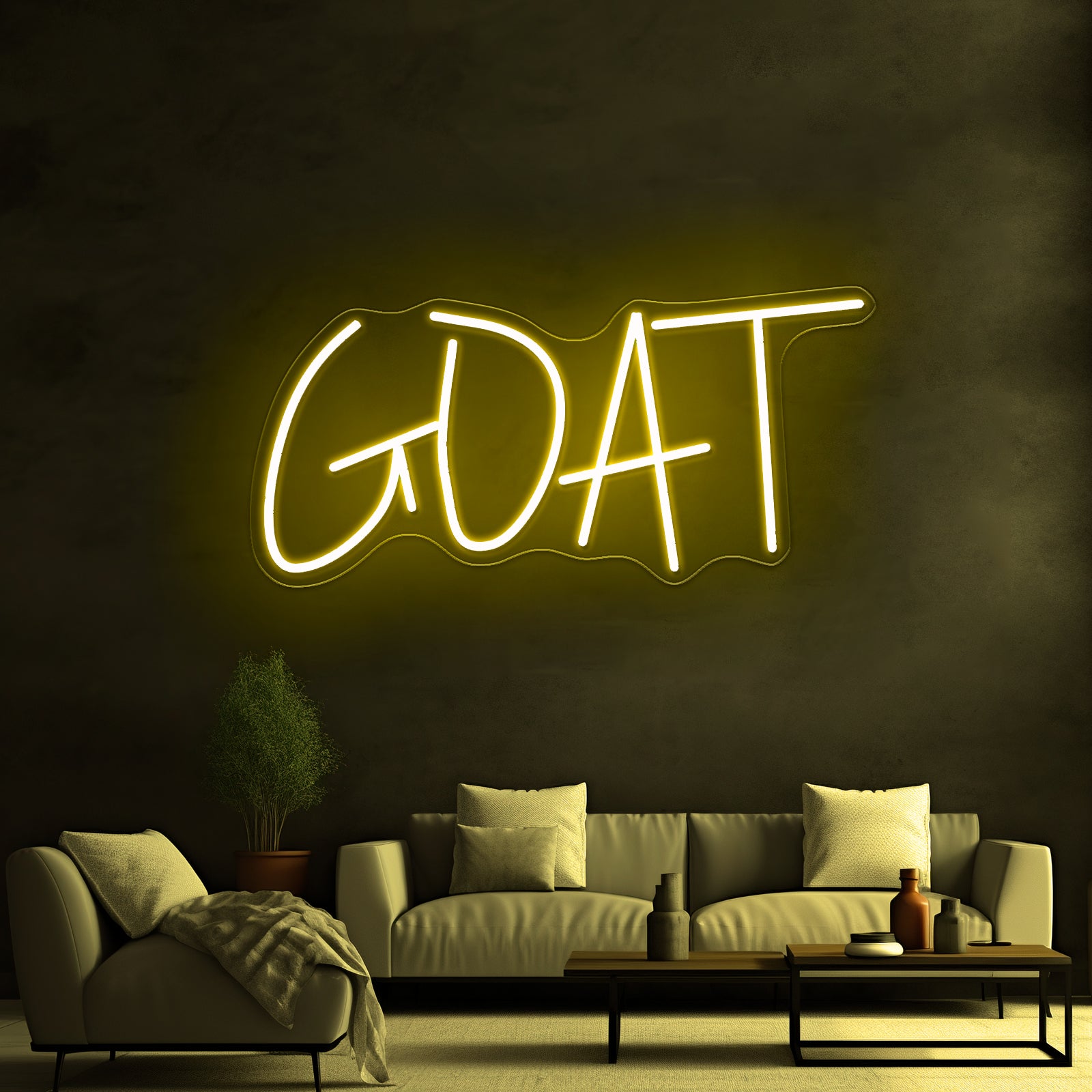 Goat Cheap Led Neon Sign With Fast Shipping - LED neon sign view 7